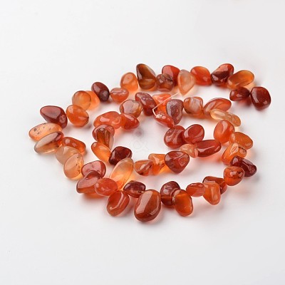 Nuggets Natural Agate Bead Strands G-M341-03-1