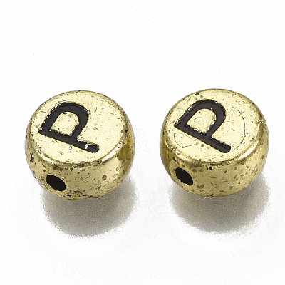 Plating Acrylic Beads X-PACR-CD0001-P-1