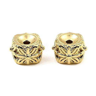 Brass Beads KK-K346-07G-1