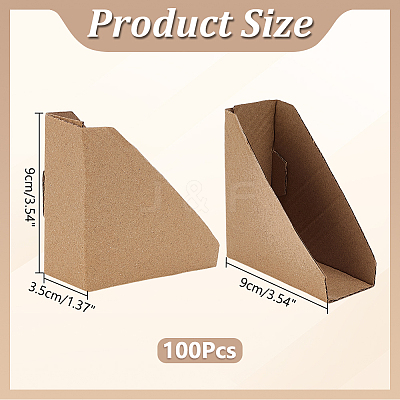 Triangle Paper Picture Frame Corner Protectors FIND-WH0126-961D-1