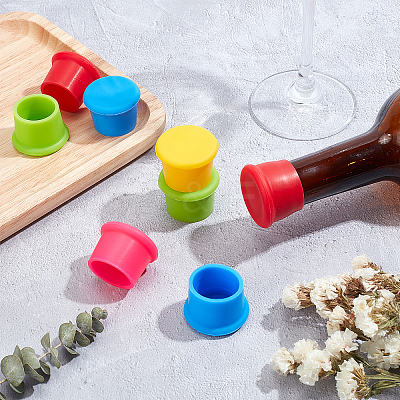 Silicone Bottle Stoppers FIND-WH0059-38-1