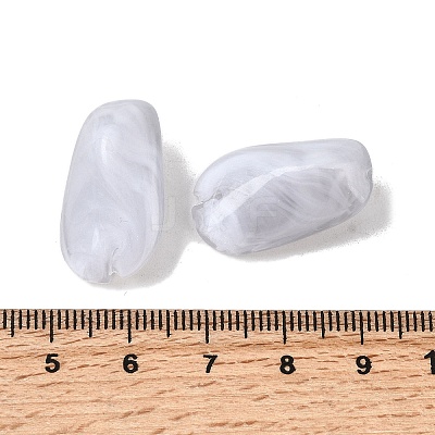 Opaque Acrylic Beads OACR-D320-03C-1