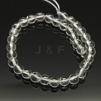 Natural Quartz Crystal Beads Strands G-C175-4mm-2-1