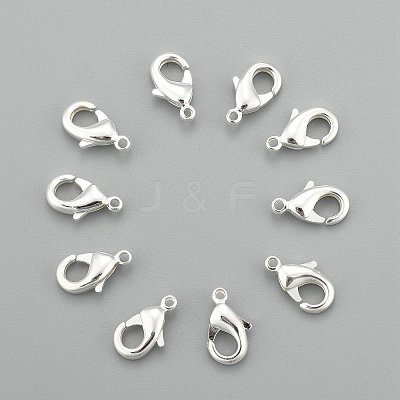 Brass Lobster Claw Clasps KK-901-S-1