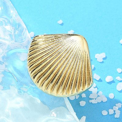 Brass Cuff Finger Rings for Women RJEW-U033-09G-01-1