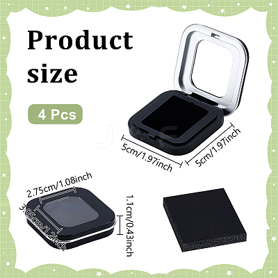 ABS Plastic Loose Diamond Storage Boxes with Visible Window Lid AJEW-WH0609-746B-01-1