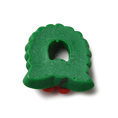 Christmas Theme Opaque Resin Cabochons RESI-C023-01O-1