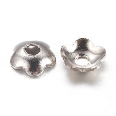 Brass Bead Caps KK-TB857-P-1