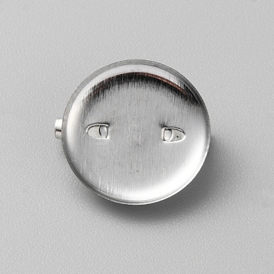 Iron Brooch Base Settings IFIN-WH0085-15D-1