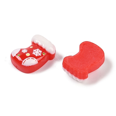 Christmas Opaque Resin Decoden Cabochons CRES-M036-03C-1