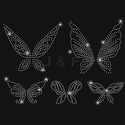 Glass Hotfix Rhinestone DIY-WH0303-249-1