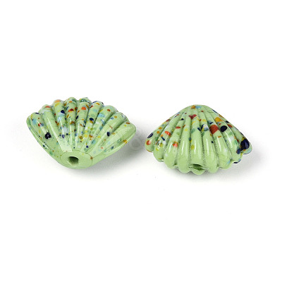 Handmade Lampwork Beads Strands X1-LAMP-T026-03D-1