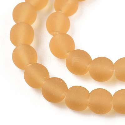 Transparent Glass Beads Strands GLAA-T032-T4mm-MD08-1