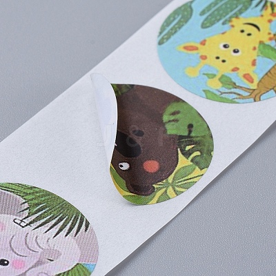 Self-Adhesive Paper Gift Tag Stickers DIY-E027-A-06-1