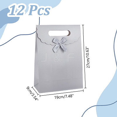 Rectangle Paper Gift Bags CARB-WH0017-14B-03-1