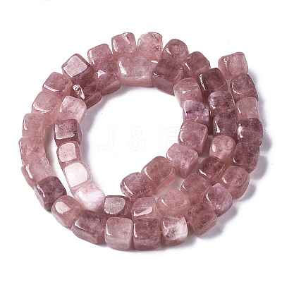 Dyed Natural White Jade Beads Strands G-S364-083A-05-1