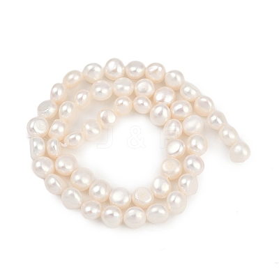 Natural Cultured Freshwater Pearl Beads Strands PEAR-P064-20B-07A-01-1