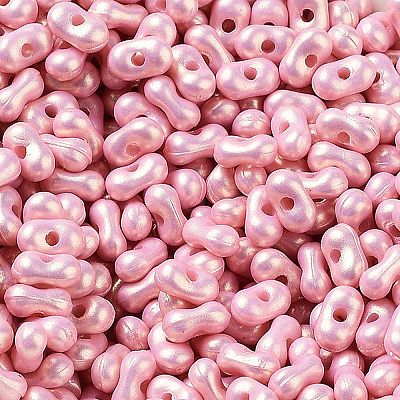 Spray Painted Opaque Acrylic Beads MACR-K359-12D-1