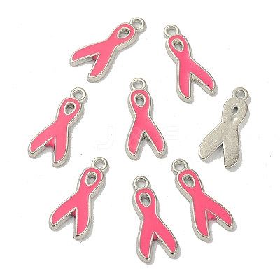 (Defective Closeout Sale: Bubble) Alloy Enamel Pendants ENAM-XCP0001-15P-1