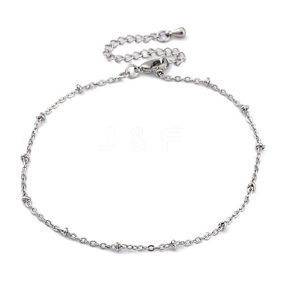 Brass Satellite Chains Bracelets for Women BJEW-G735-19P-1
