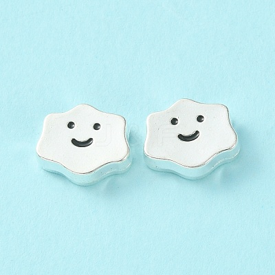 Alloy Enamel Beads ENAM-D047-19S-1