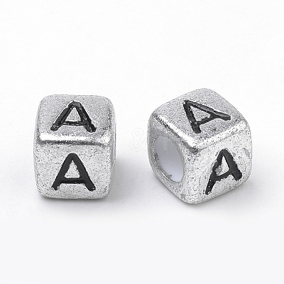 Plated Acrylic Beads X1-PB43C9308-A-1