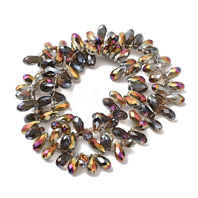 Electroplate Glass Beads Strands EGLA-B006-01A-FR05-1