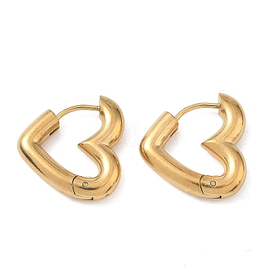 304 Stainless Steel Hoop Earrings SA-CBA46AF-26G-01-1