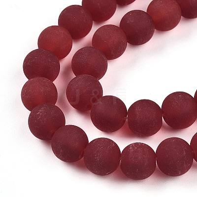Transparent Glass Beads Strands LS-GLAA-T032-T8mm-MD20-1