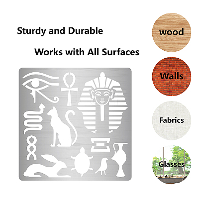 Stainless Steel Cutting Dies Stencils DIY-WH0238-005-1