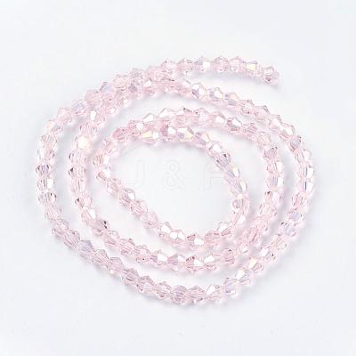 Glass Beads Strands EGLA-S056-10-1