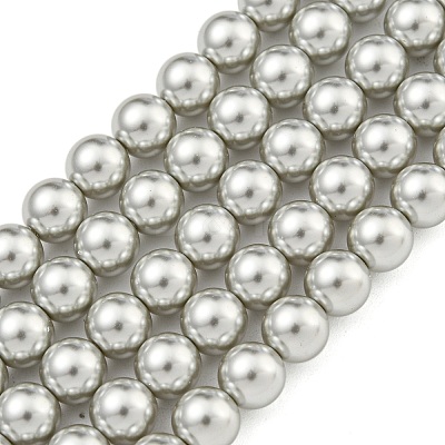 Glass Pearl Beads Strands HY-G002-01C-04-1