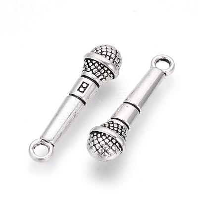Tibetan Style Alloy Pendants X-TIBE-S309-86AS-RS-1