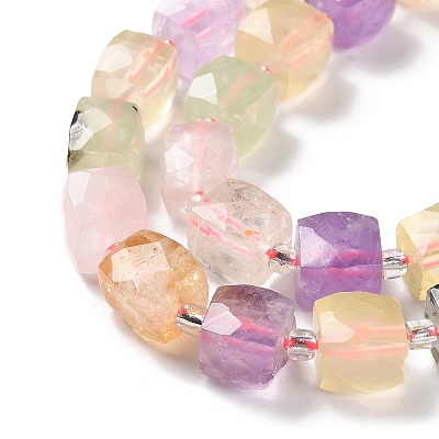 Natural Mixed Gemstone Beads Strands G-B065-A09-1