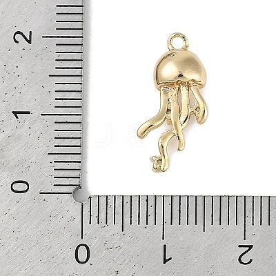 Brass Micro Pave Cubic Zirconia Pendants KK-I719-36G-1