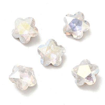 Mocha Style K9 Glass Rhinestone Cabochons RGLA-G017-02C-1