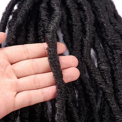 Curly Faux Locs Crochet Hair OHAR-G005-12B-1