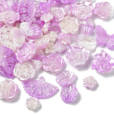 50G Opaque Acrylic Beads MACR-YW0003-68A-1