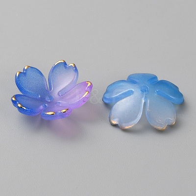 Acrylic Bead Caps OACR-CJC0002-04G-1