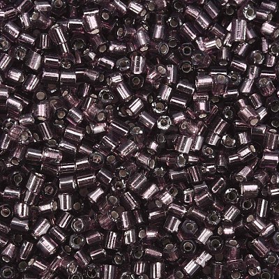 8/0 Glass Bugle Beads SEED-S032-07A-56B-1