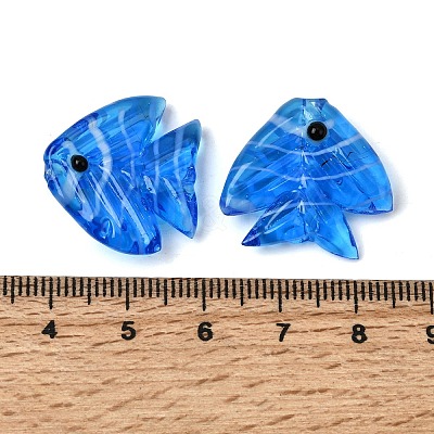 Handmade Lampwork Beads LAMP-H073-01B-1