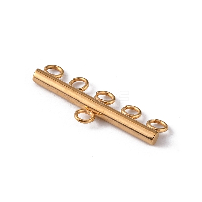 201 Stainless Steel Chandelier Component Links STAS-WH0043-06D-G-1-1