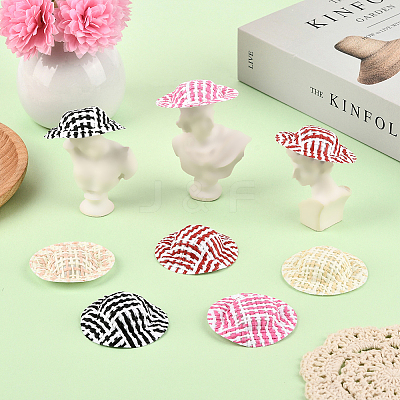 40Pcs Cloth Doll Hat AJEW-SC0031-31A-1