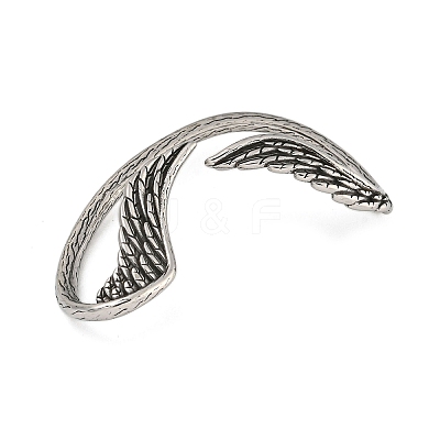 316 Surgical Stainless Steel Cuff Earrings EJEW-E300-04AS-01A-1