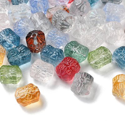 Transparent Glass Beads GLAA-O023-03-1