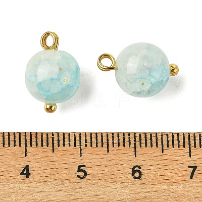 Alloy Glass Pendants GLAA-P080-04G-07-1
