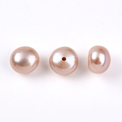 Grade 3A Natural Cultured Freshwater Pearl Beads PEAR-N018-3A-7075C-1