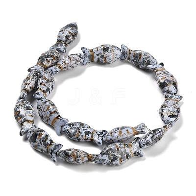 Synthetic Turquoise Beads Strands TURQ-F019-01C-1