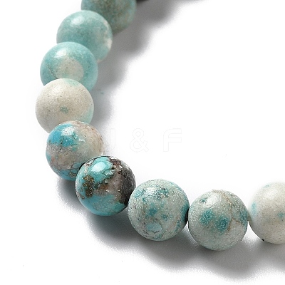 Natural Howlite Beads Strands X-G-L555-02B-02-1