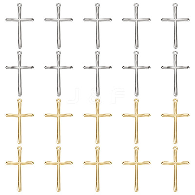 20Pcs 2 Colors Rack Plating Alloy Pendants FIND-TA0007-95-1